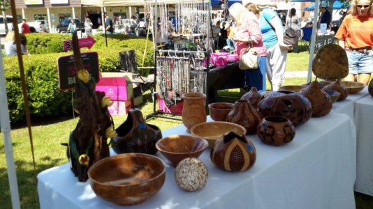 Picture of homemade art from Fair on the Square 2016