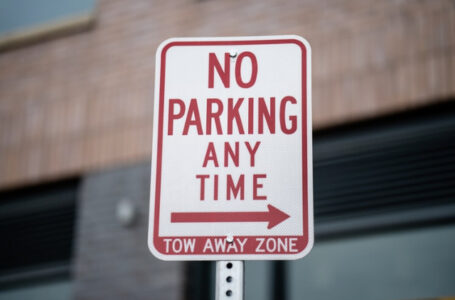 No parking zone