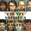 Calhoun County Most wanted on October 26, 2021