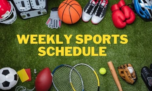 Sports Schedule Cover Photo
