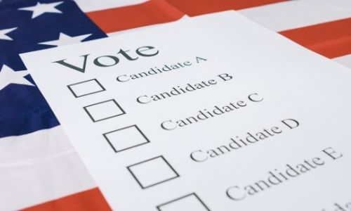 Blank Voting Ballot