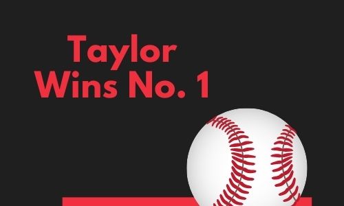Taylor wins No. 1