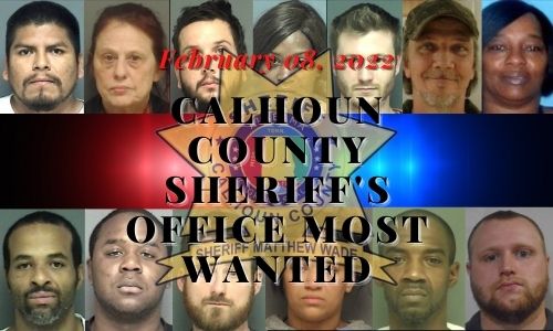 Calhoun County Most Wanted - February 8, 2022