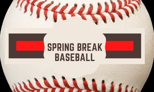 Spring break baseball