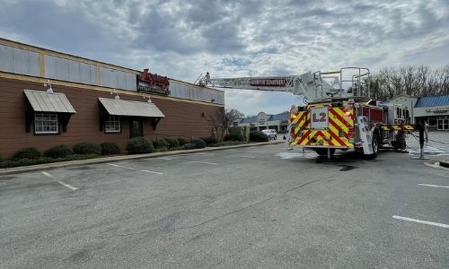 Fire at Logans Steakhouse in Oxford