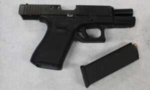 Handgun located in Xhale