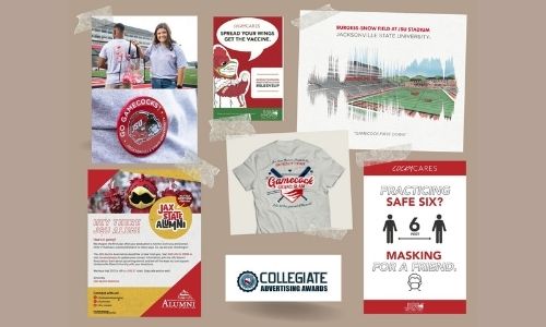 A collection of all the winning JSU designs for 2021 Courtesy of JSU
