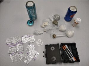Drugs seized by Weaver Police Department