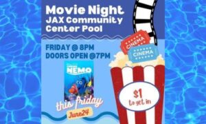 Movie Night at Jax Community Pool
