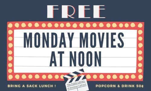Monday Movies at Noon (FREE)