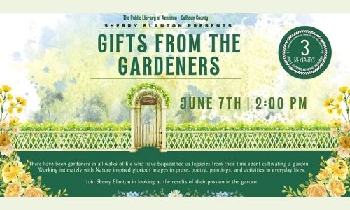 Sherry Blanton Presents Gifts From the Gardeners