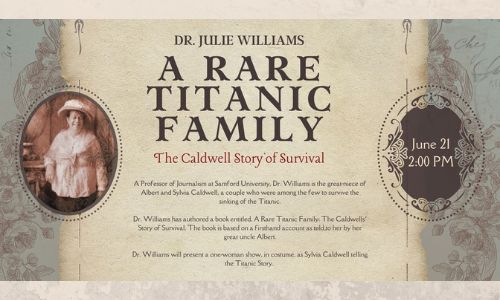 A Rare Titanic Family - The Caldwell Story of Survival