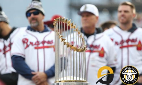 Atlanta Braves Trophy Stopping at Oxford’s Choccolocco Park