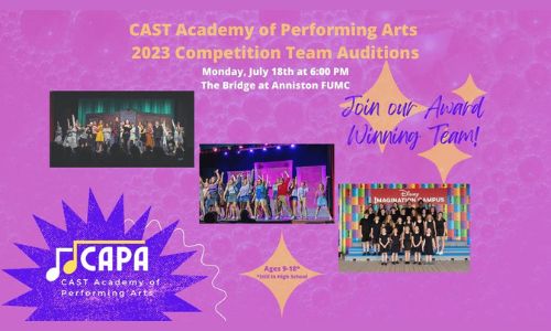 2023 CAPA Competition Team Auditions