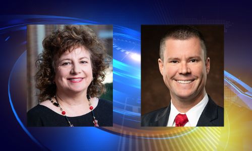 Dr. Lori J. Owens (left) has been named dean of the Honors Program while Andy Green (right) has been appointed assistant dean of operations and special programs.