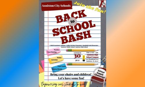 Anniston's Back to School Bash