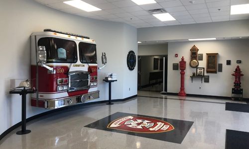 Anniston Fire Training Center lobby