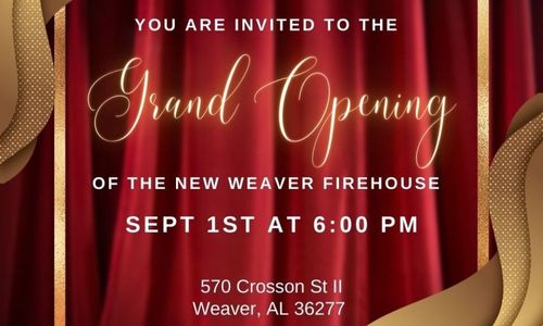 Grand Opening of the New Weaver Fire House