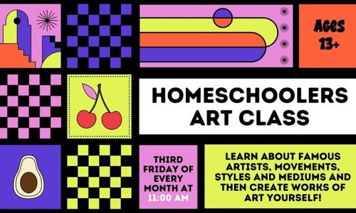 Homeschoolers Art Class