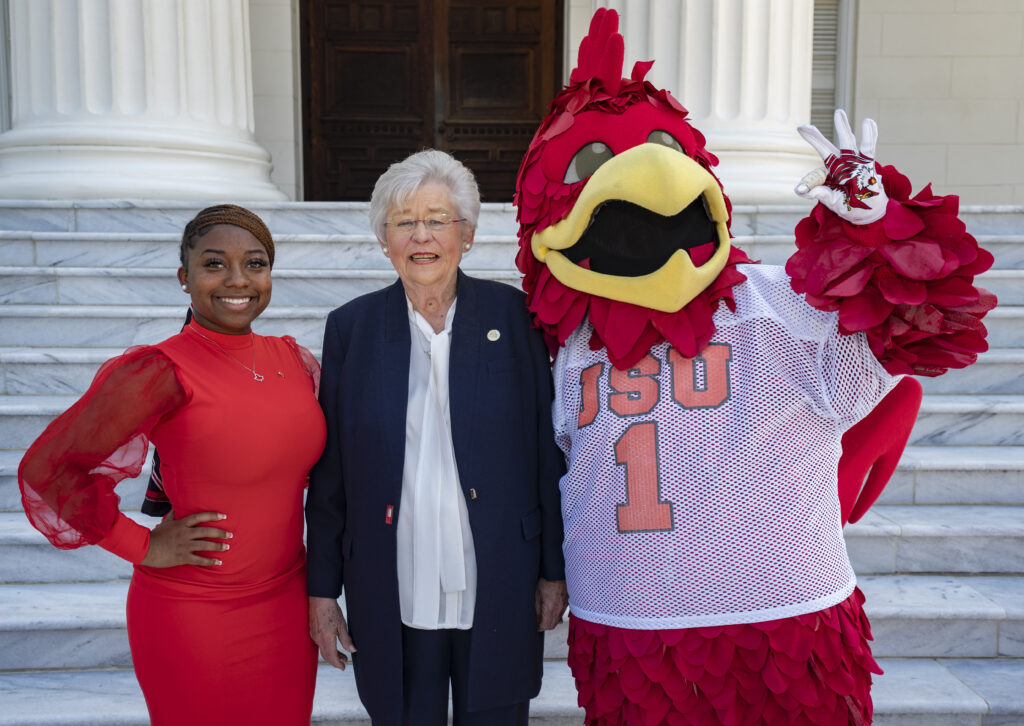 Governor Kay Ivey College Colors Day