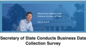 Secretary of State Conducts Business Data Collection Survey