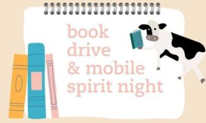 Book Drive & Mobile Spirit Night