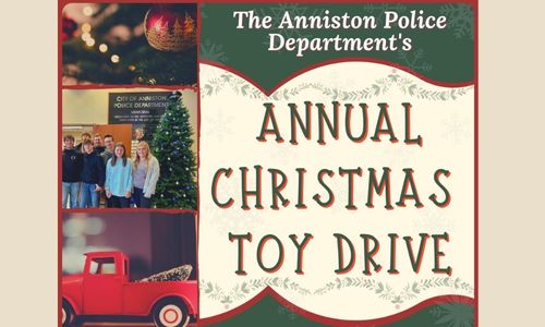 Anniston police Toy Drive