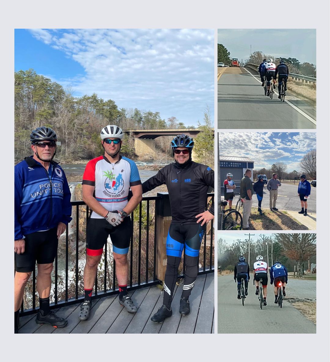 Calhoun County Sheriff's Office Showcases Reserve Deputy for Participating in the 2023 Police Unity Tour