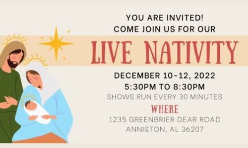 Live Nativity and Market