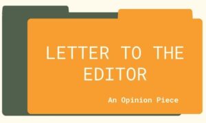 Letter to the Editor Regarding Separation of Church and State