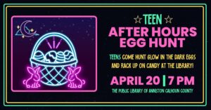 Teen After Hours Egg Hunt