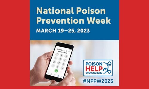 Alabama Poison Information Center sharing the message of spring hazards during National Poison Prevention Week