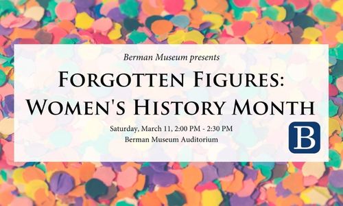 Forgotten Figures Women's History Month