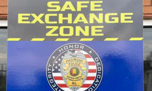 Piedmont Police Department Developers Safe Exchange Zone