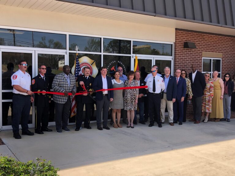 Anniston Regional Training Center expansion ribbon cutting ceremony