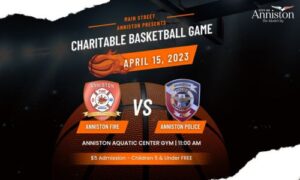 Anniston Fire VS Anniston Police Basketball Game