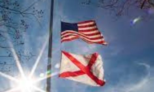 Flags Lowered Honoring Life Saver 4 Crew