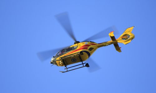 One Air-Lifted For Treatment Monday Morning