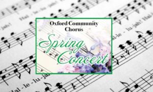 Oxford Community Chorus Spring Concert