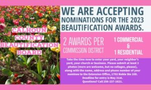 Calhoun County Beautification Awards