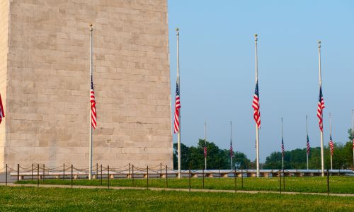 Flags Half-Staff for Memorial Day