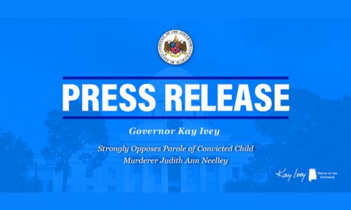 Governor Kay Ivey Strongly Opposes Parole of Convicted Child Murderer Judith Ann Neelley