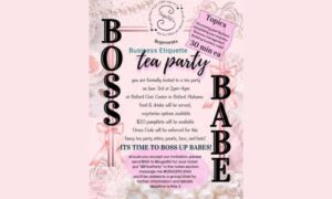 Boss Babe Business Etiquette Tea Party