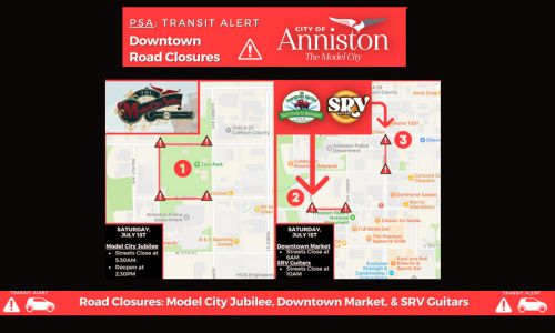 City of Anniston Transit Alerts.