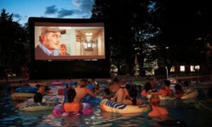 Movie Night at the Jacksonville Pool