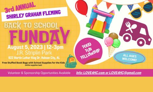 3rd Annual Shirley Graham Fleming Back to School Funday
