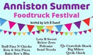 Anniston Summer Food Truck Festival in Zinn Park