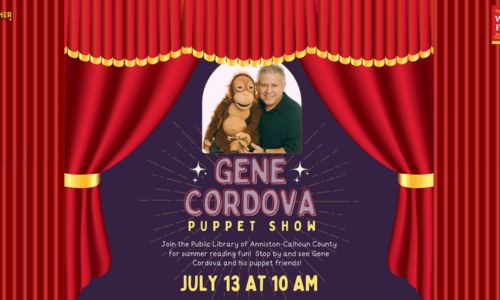Gene Cordova Puppet Show Public Library of Anniston-Calhoun County
