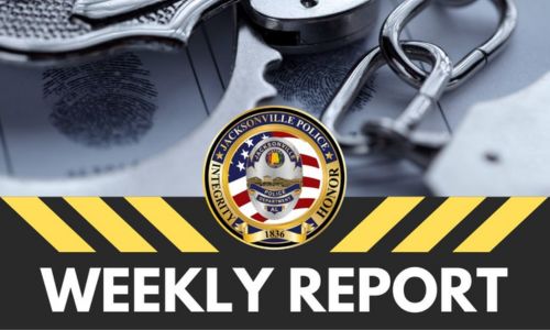 Jacksonville PD Weekly Stats