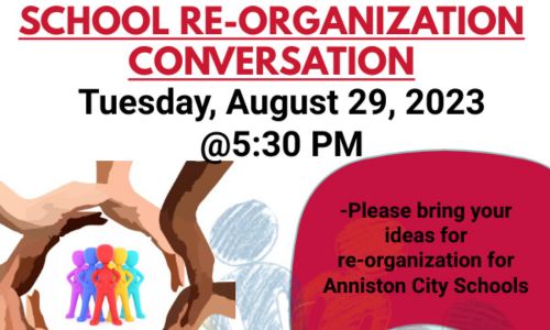 Anniston Schools Holding Reorganization Conversation